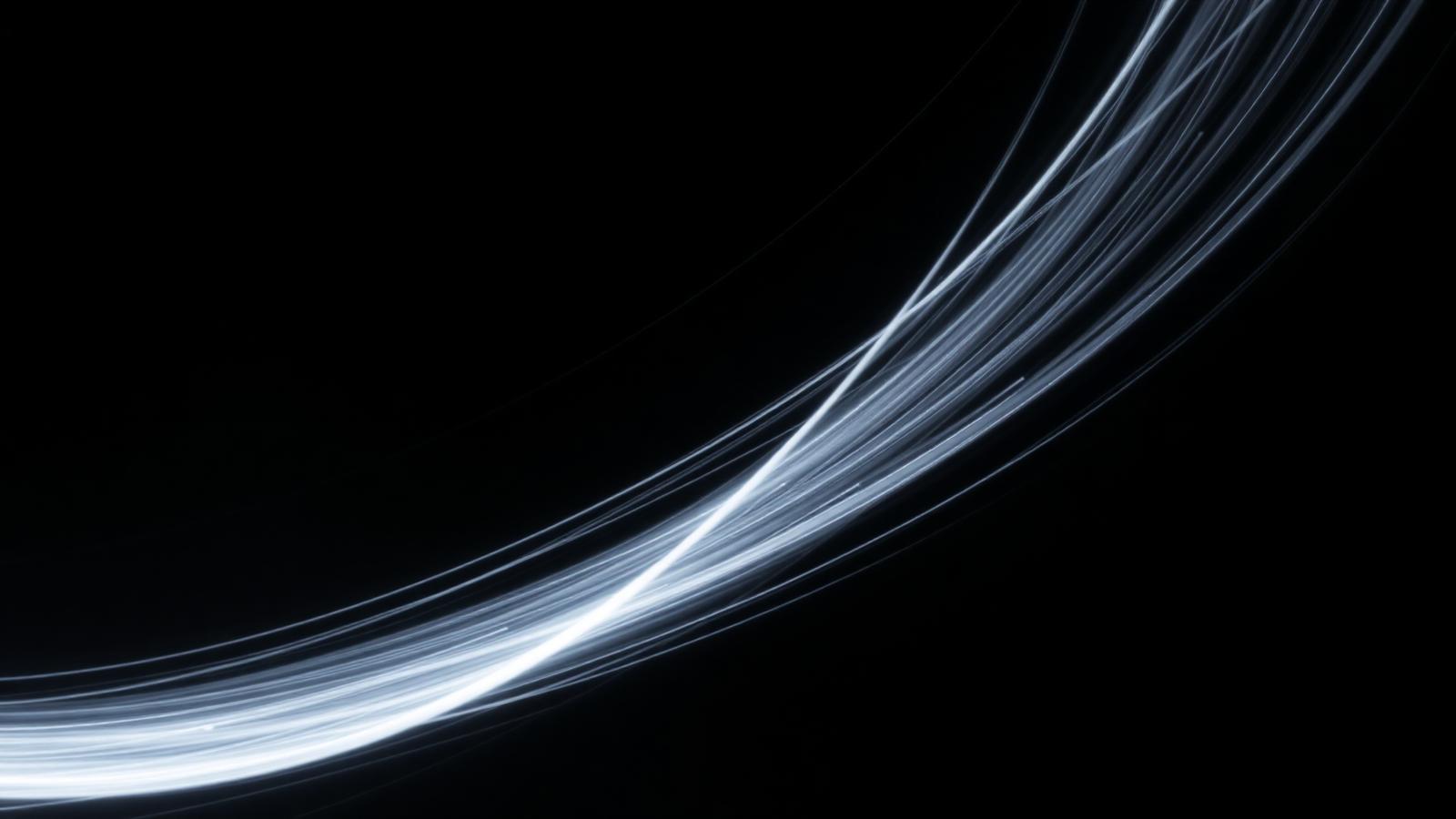 Abstract light trails representing a personal data layer